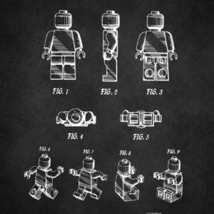 lego man toy figure patent